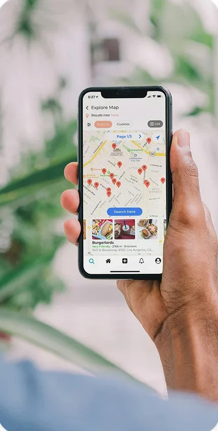 Mapy Google na telefonie