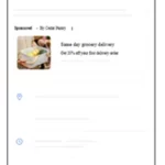 Reklama Google Ads na mapach - wizytówka firmy
